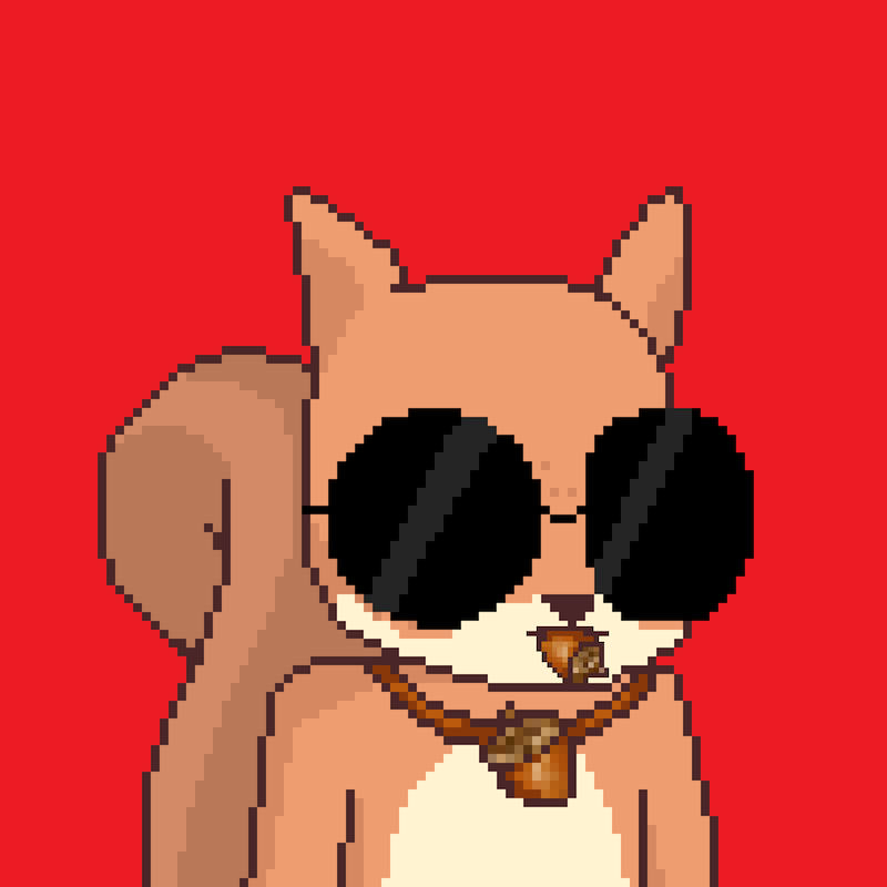 Pixel Squirrels #17